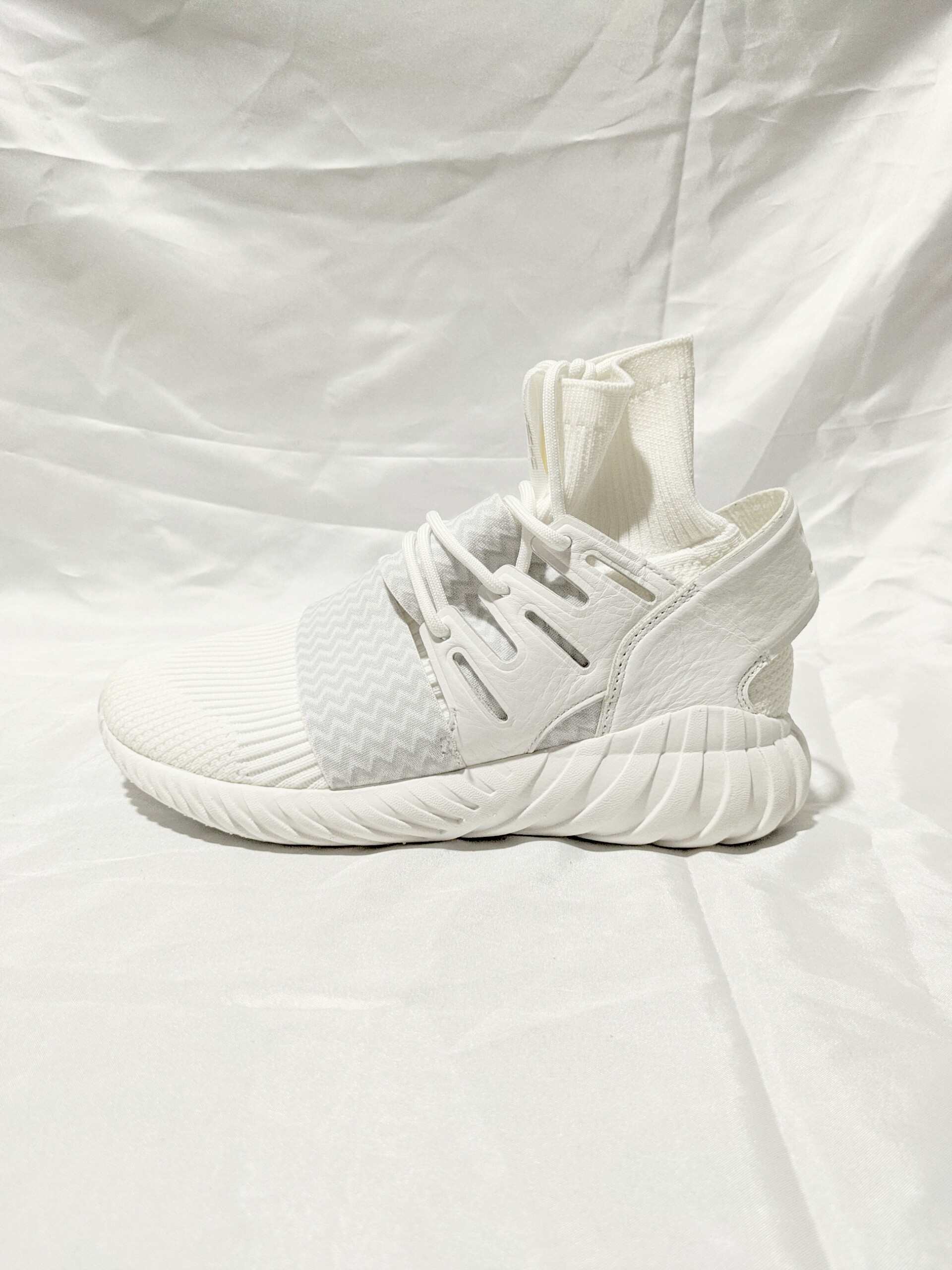 adidas x Eason Tubular Primeknit 陈奕迅编织小白鞋椰子 S81037