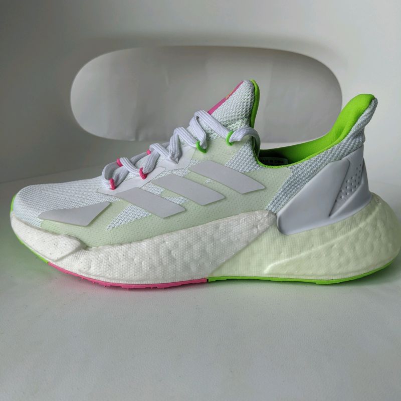 正品 ADIDAS X9000 L4 女子 马卡龙冰激凌配色休闲 跑步鞋 GZ5286