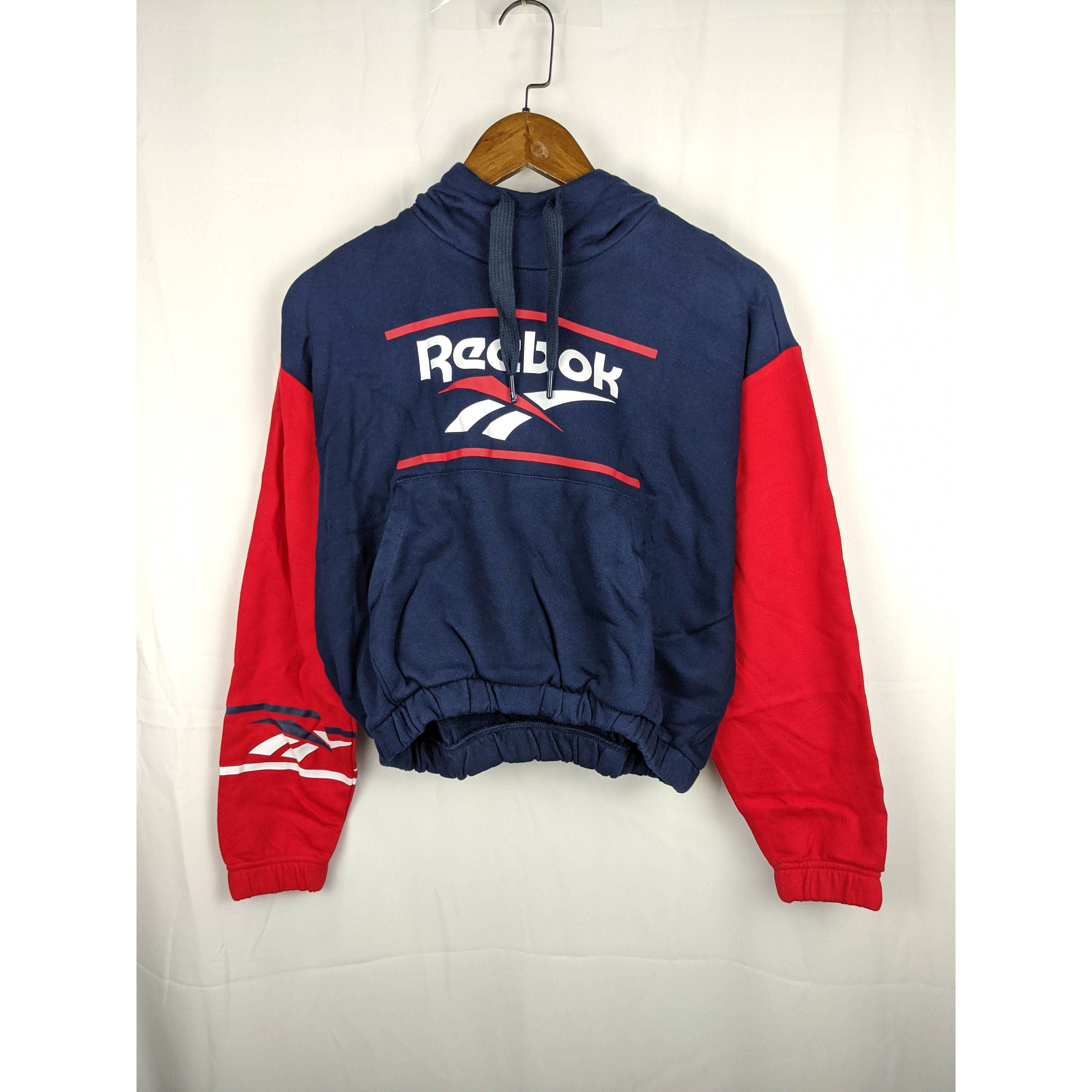 Reebok女款春秋连帽运动卫衣
