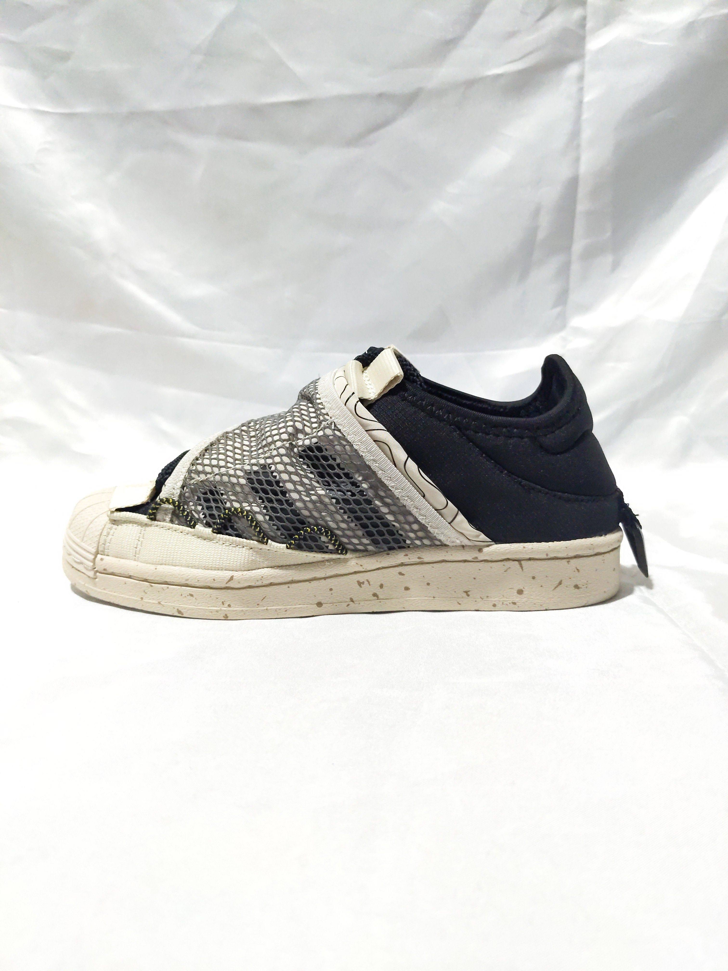 限量 adidas Superstar SST 女子网布饰面经典贝壳头板鞋 FZ6540
