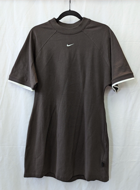 正品 Nike Collection 1972 复古背标T恤场长款连衣裙 HJ0325-220