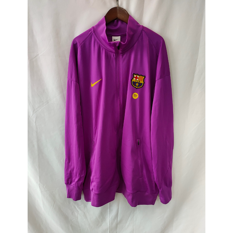 正品 Nike Tracksuit FC Barcelona 巴塞罗那出场外套 HJ6974-552