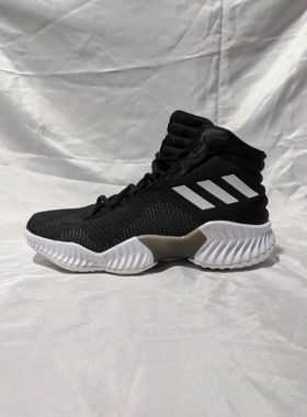 adidas Pro Bounce 2018 男子黑武士场上训练高帮篮球鞋 FW5746