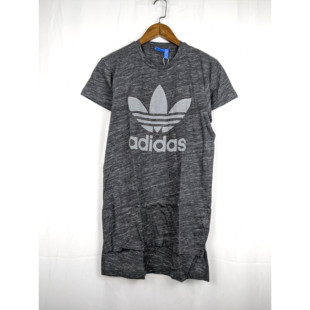 三叶草 adidas Noize Tee Dark Grey Heather 男子短袖 AY9273