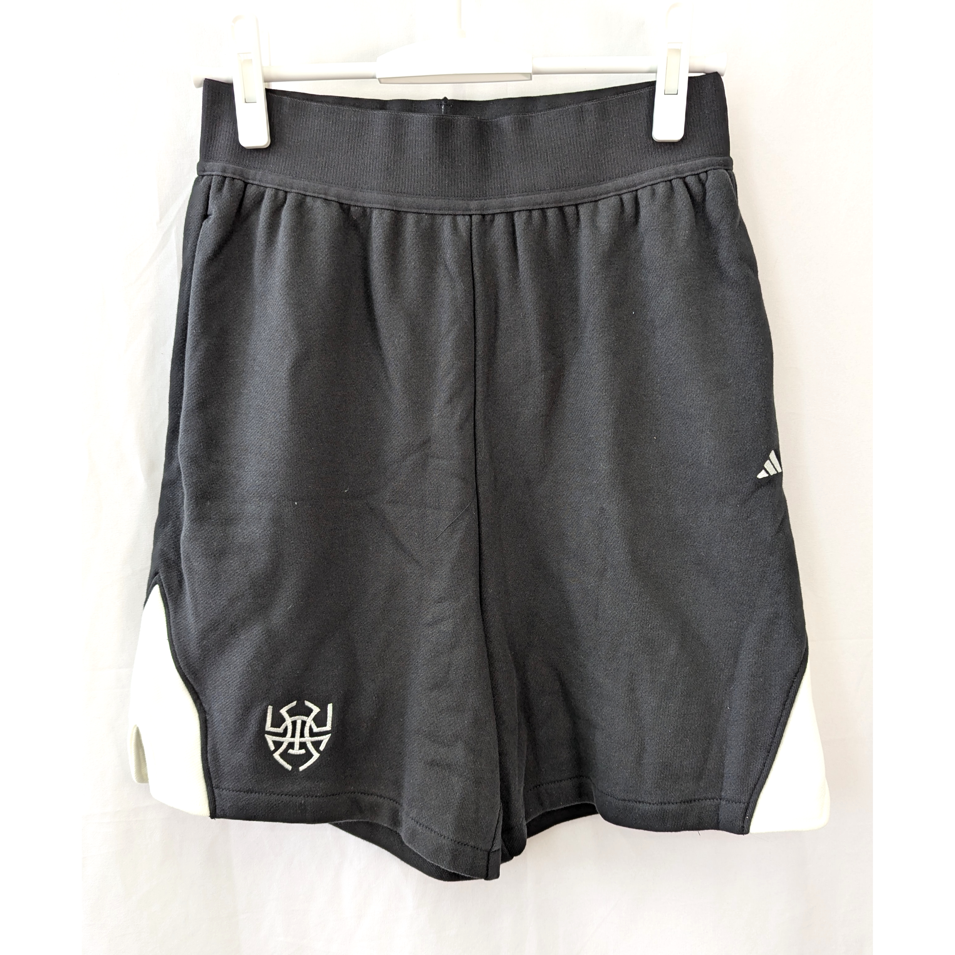 正品 ADDIAS D.O.N SHORT 米切尔LOGO 蜘蛛人男子篮球短裤 IB3030