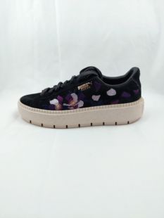 Trace Platform Flowery 花卉松糕底休闲鞋 PUMA 367810 Suede