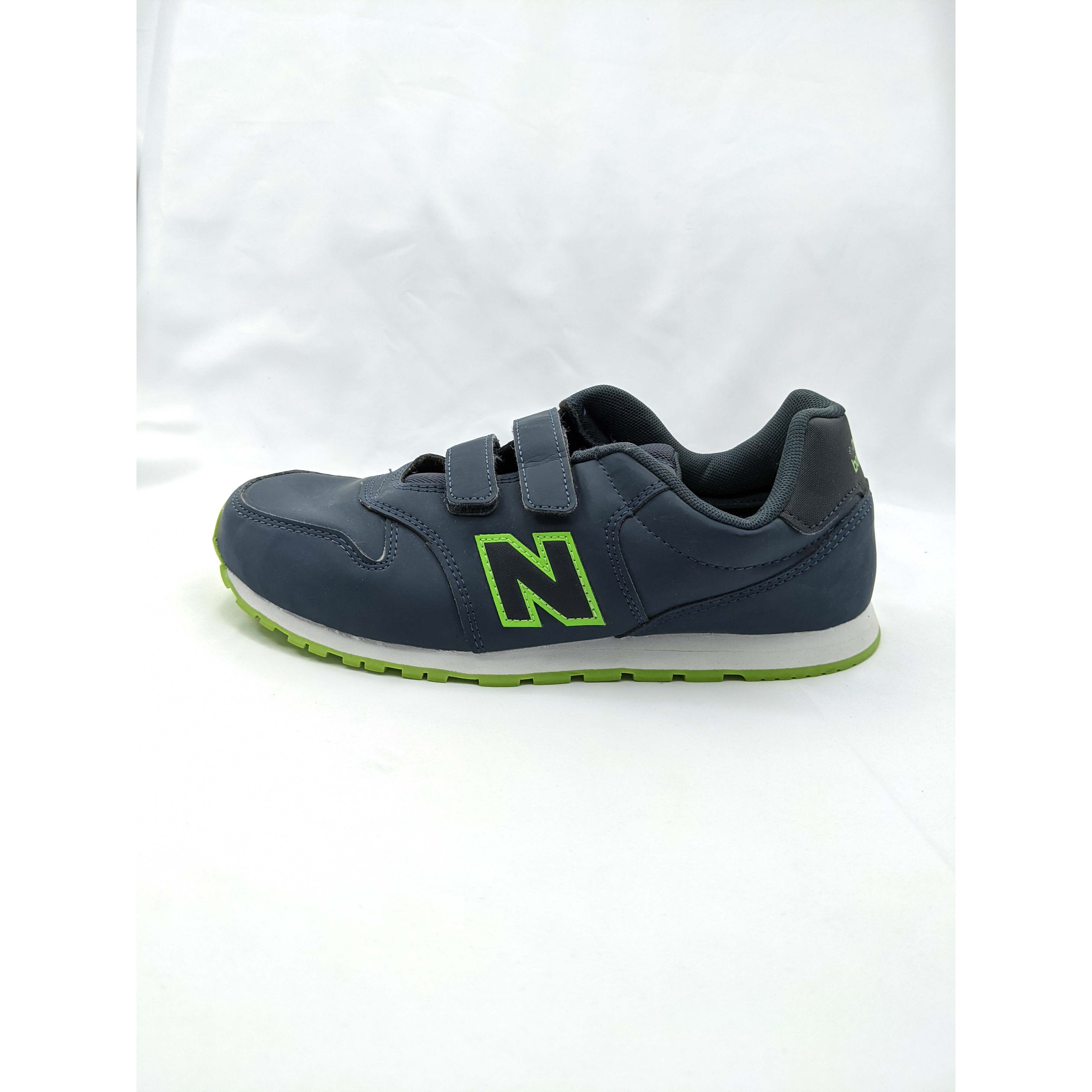 正品 库存货 New Balance 男女魔术贴防水鞋面休闲鞋 KV500GEY.