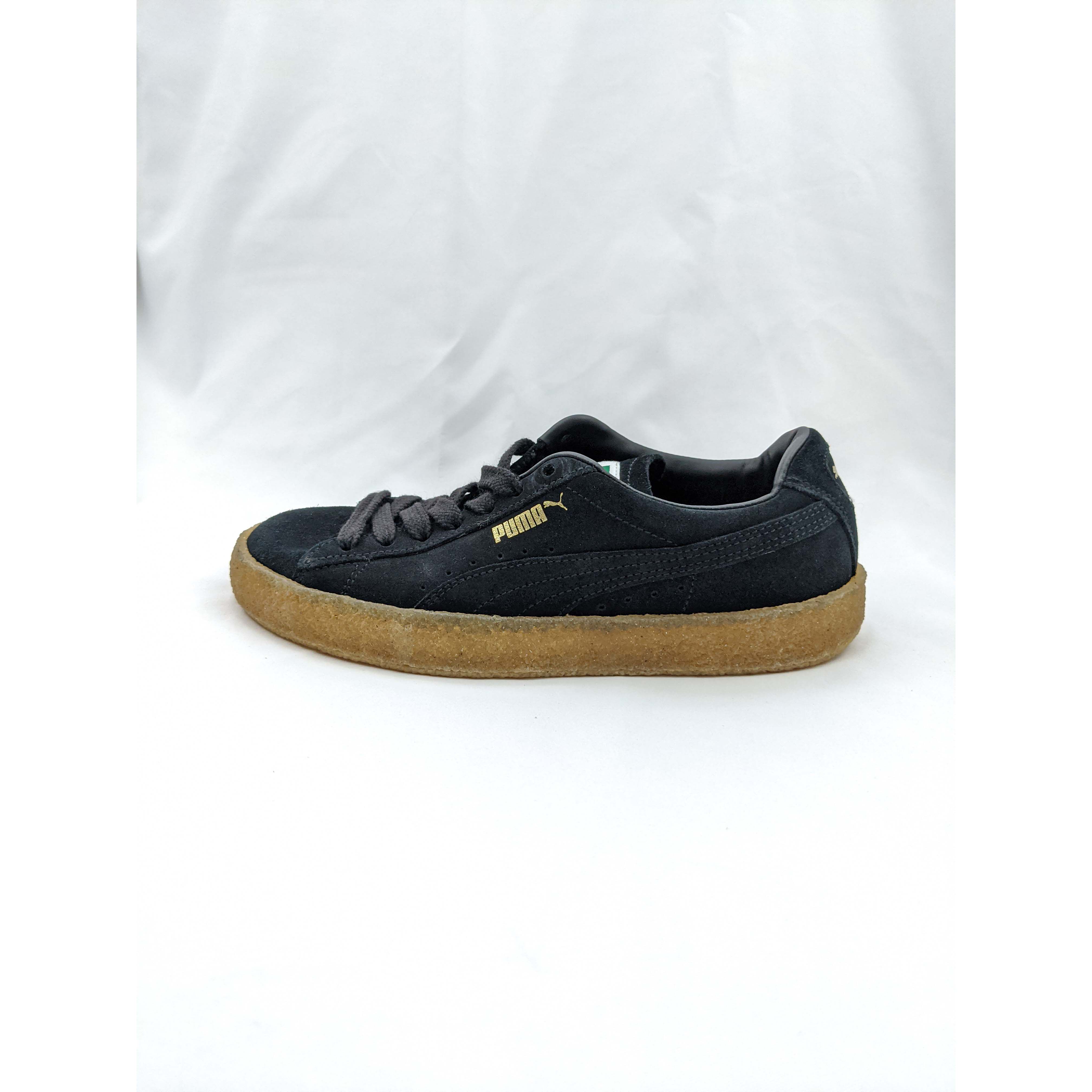 彪马 PUMA Suede Crepe 牛筋底女复古休闲鞋 380707-02 员工内买