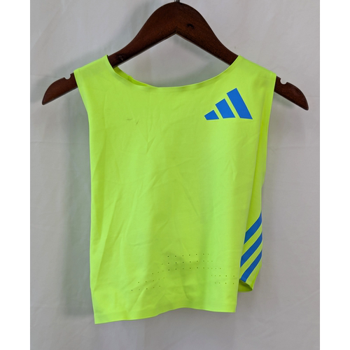 正品 adidas Adizero Road to Records Top 女子跑步 背心 IT5774
