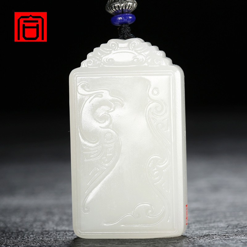 [Master Chen Hua]Xinjiang Hetian Seed material Fenglaiyi>Pendant Famous person Jade carving Jade article YDin the Jewelry/Diamond/Jade/Gold , And nephrite , Choker  category - from Buy2taobao.com to provide professional Taobao agent buy service