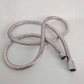 埃美柯GS2 卫浴花洒进水软管伸缩软接头 150不锈钢淋浴软管家装