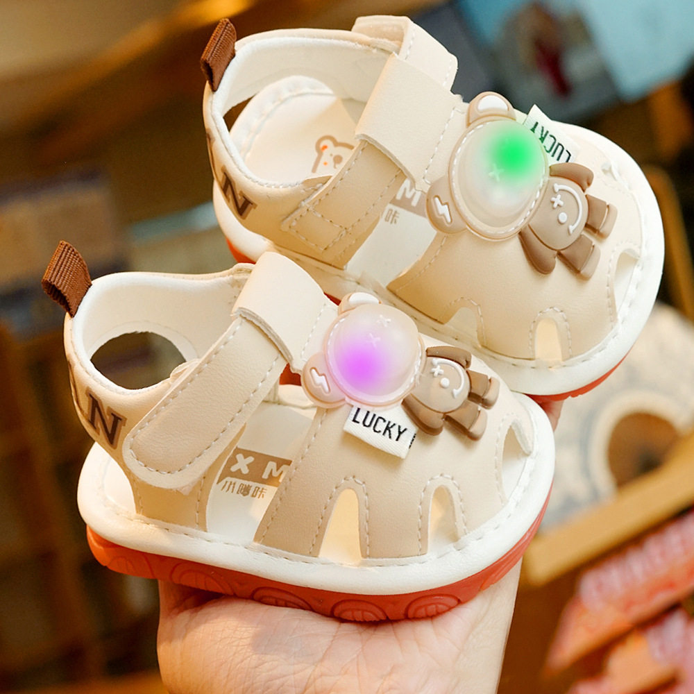 学步鞋夏季凉鞋初学者宝宝鞋子1-2岁婴儿鞋子软底防滑叫叫鞋亮灯,童鞋/婴儿鞋/亲子鞋,婴儿步前鞋/袜鞋,淘宝优惠券,粉丝福利购,淘宝优惠卷