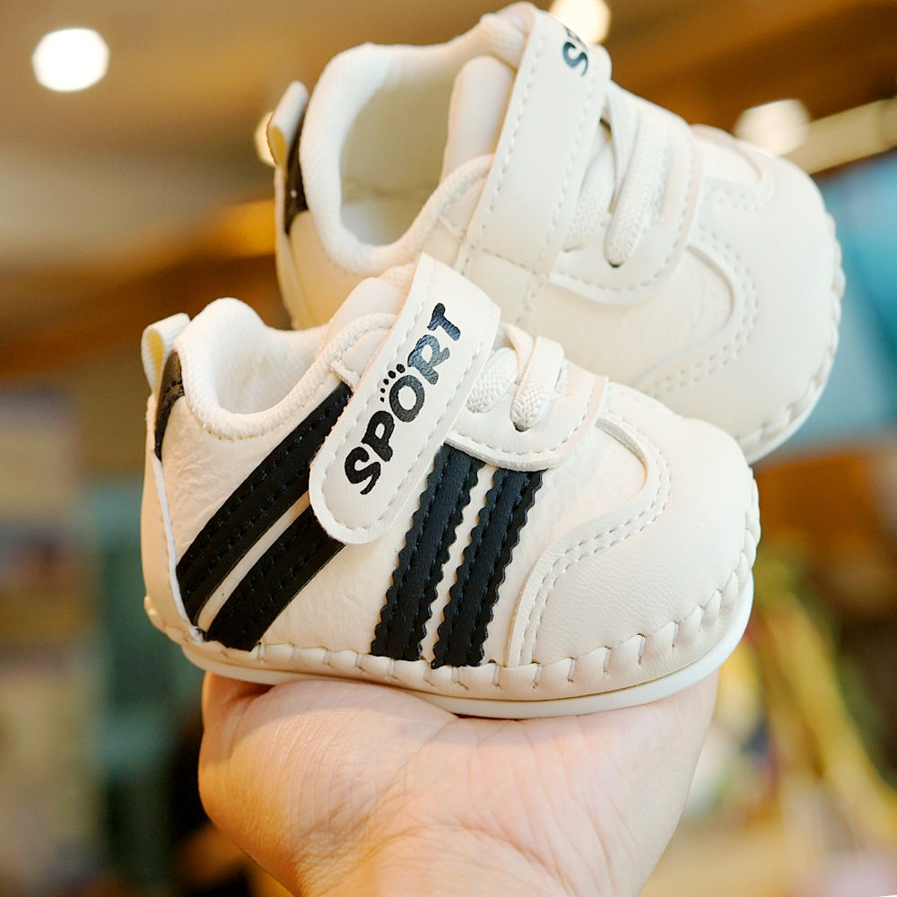 婴儿鞋子软底防滑初学者宝宝鞋子0-1岁春秋新款学步鞋单鞋条纹,童鞋/婴儿鞋/亲子鞋,婴儿步前鞋/袜鞋,淘宝优惠券,粉丝福利购,淘宝优惠卷