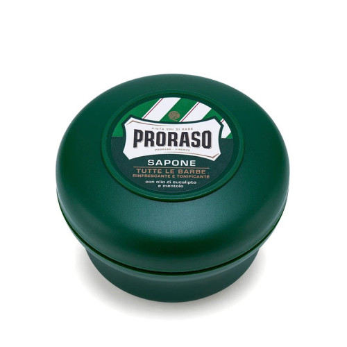 Proraso意大利帕拉索桉树薄荷剃须皂男士手动湿剃膏刮胡泡沫150ML