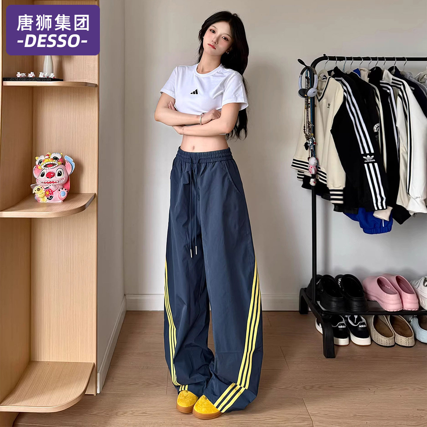 唐狮集团裤子女款春夏季2026新款图片
