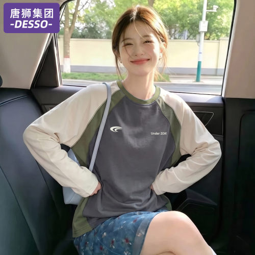 唐狮集团长袖t恤女2026新款秋季