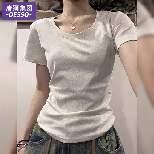 唐狮集团DESSO短袖女t恤2026新款