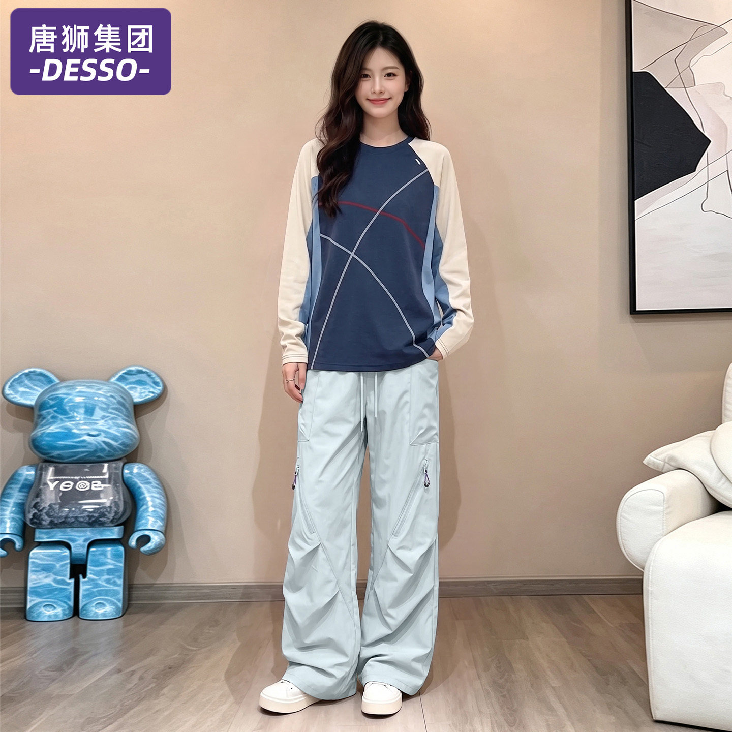 唐狮集团运动套装女2026新款春秋图片