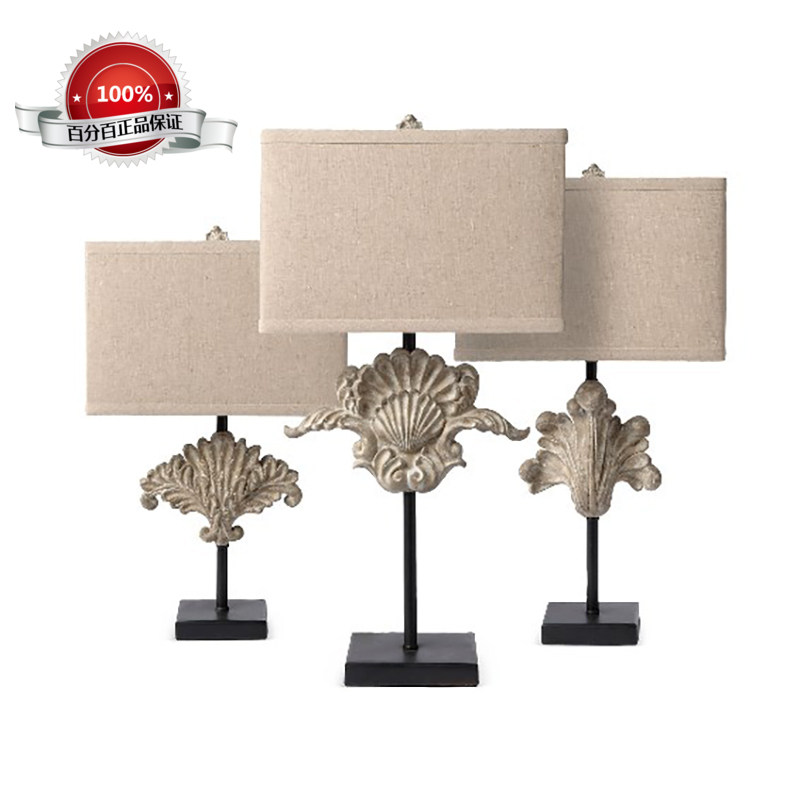 现 纽约下城公园进口安吉列花卉雕塑建筑装饰台灯组合高45-55cm