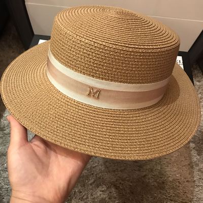 钻标夏季出游平顶百搭小爵士草帽