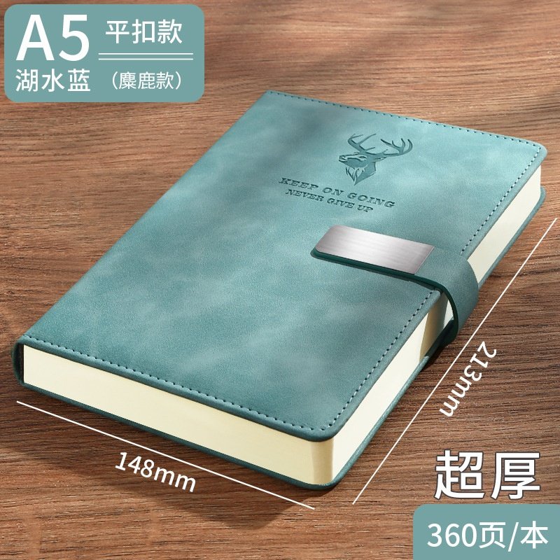 a5笔记本定制肤感大本子加厚记事本超厚商务日记本b5订做logo