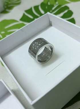 复古简约做旧套装戒指男ins嘻哈