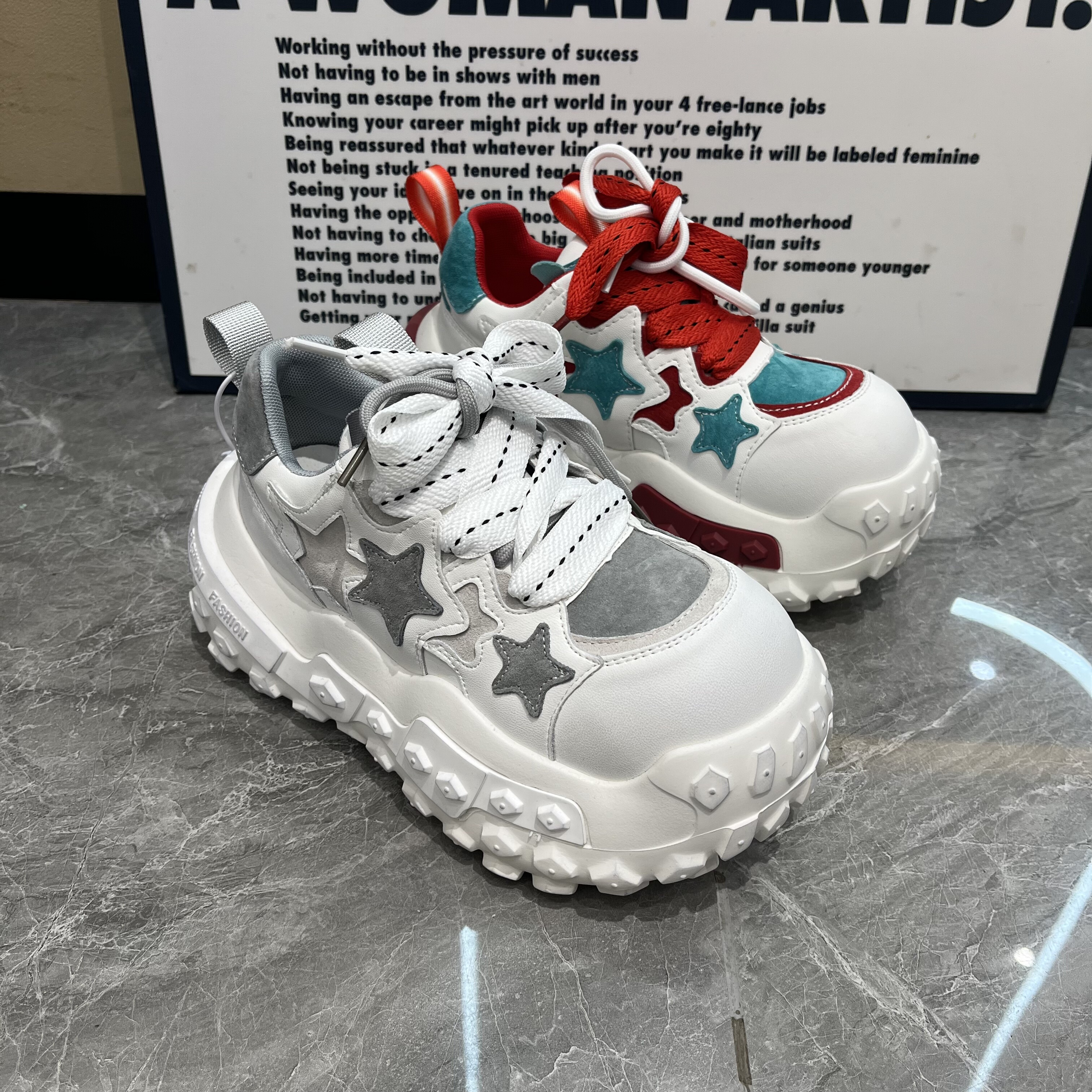 2025春季女鞋超轻松糕厚底低帮休闲鞋增高女款老爹鞋女潮鞋女单鞋,女鞋,老爹鞋,淘宝优惠券,粉丝福利购,淘宝优惠卷