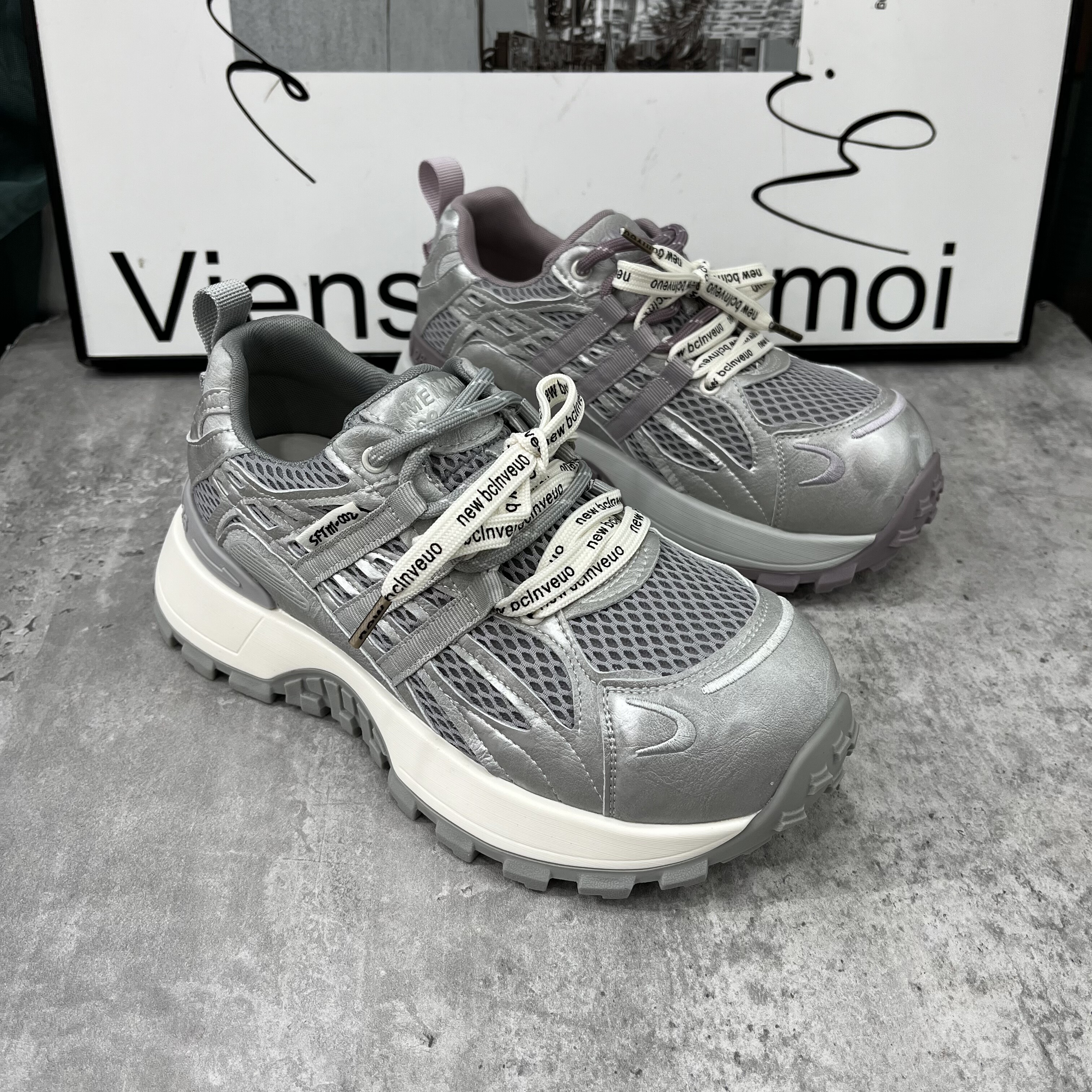 2026春季女鞋厚底低帮休闲鞋网面女款老爹鞋女潮鞋女单鞋德训鞋,女鞋,老爹鞋,淘宝优惠券,粉丝福利购,淘宝优惠卷