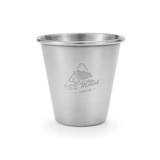 Портативный маленький бокал из нержавеющей стали для путешествий, защита при падении