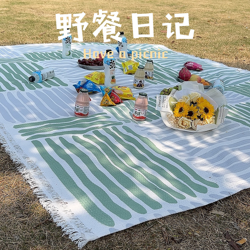 户外野餐垫沙发巾草坪垫