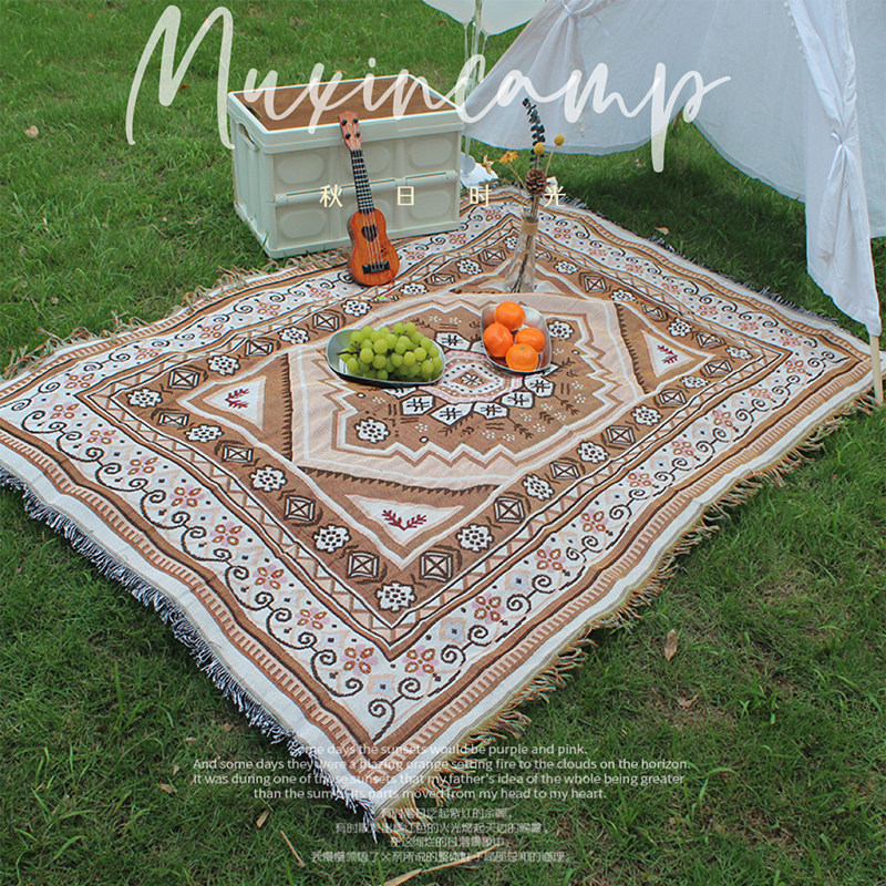 户外野餐桌布备箱氛围野炊地垫公园民族风桌垫露营披肩聚会装饰,户外/登山/野营/旅行用品,野餐垫,淘宝优惠券,粉丝福利购,淘宝优惠卷