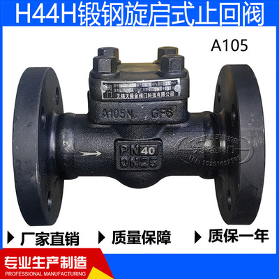 锻钢旋启式止回阀H44H-16C