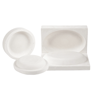 水流星陶艺石膏模具阴阳模具陶瓷注浆印坯模具陶艺教育印坯碗模具