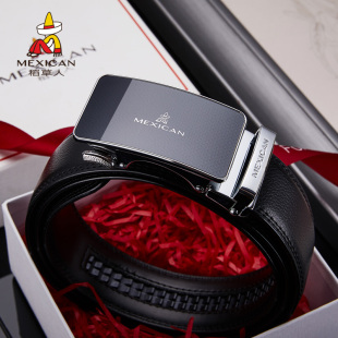 韩版 带青年正品 休闲时尚 腰带自动扣裤 潮 男士 稻草人皮带男2025新款