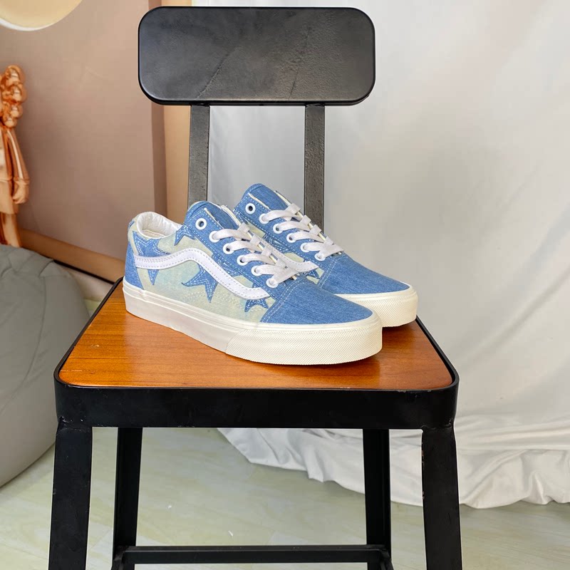 VANS范斯低帮帆布透气板鞋