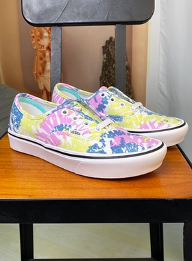 VANS Comfycush Authent超轻款低帮男女帆布休闲板鞋VN0A3WM749L