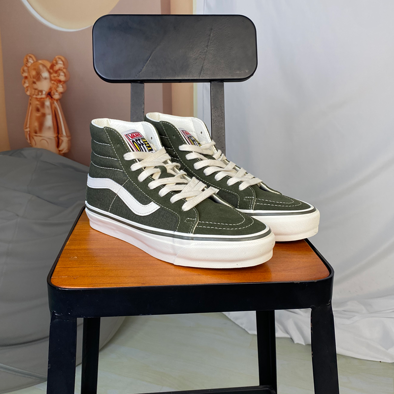 VANS范斯高帮帆布休闲板鞋