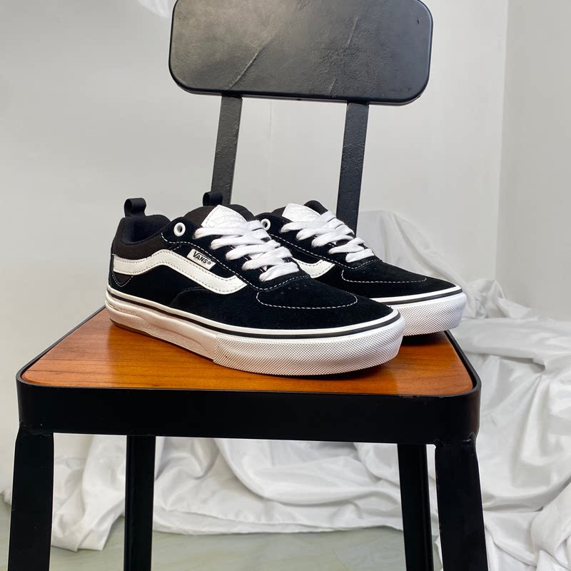 VANSSkatKyle黑白低帮板鞋