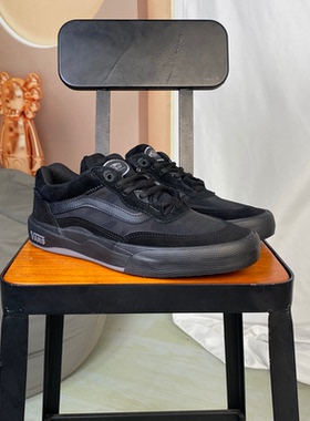 VANS范斯WAYVEE低帮黑武士缓震防滑男女款专业滑板鞋VN0A5JIABKA