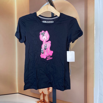 VANS范斯女款纯棉短袖T恤