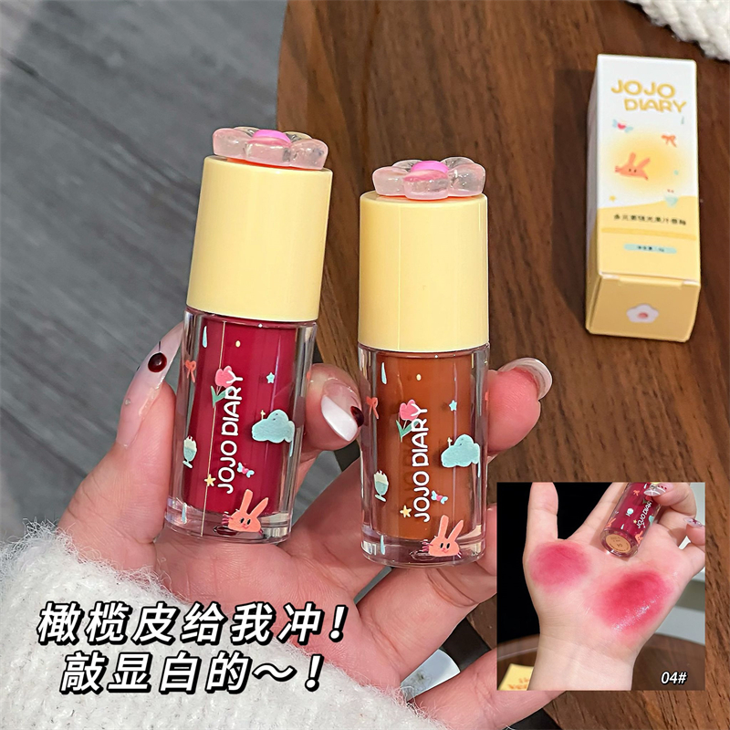 花落唇部精华利亚唇釉