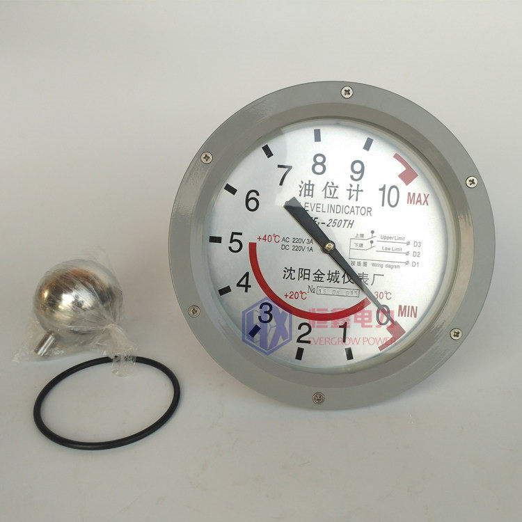 200250th油枕油位计变压器油位计175yzf2-140