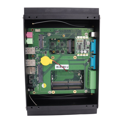风扇SIM卡槽8250U双网-无8USBGPIO带工业迷你工控I5主机