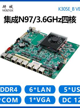 企业工控路由器-6/i3K305E路由主板N975GN305BYPASS软网口
