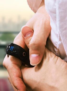 2025时间与安卓戒指多功能戒指新款计数出口计数提醒智能iOS通用