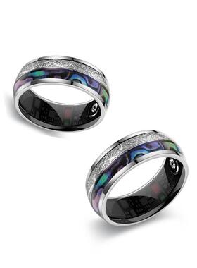 欧美新款温度智能感温睡眠戒指心率健康戒指情侣监测血氧心情时尚