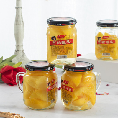 黄桃罐头惪心果园黄桃罐头