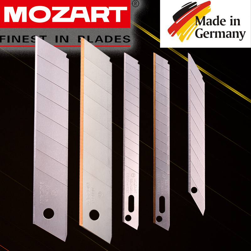 德国Mozart莫扎特进口大号美工刀片拆割替刀裁墙壁纸贴膜小号开箱,五金/工具,刀片,淘宝优惠券,粉丝福利购,淘宝优惠卷