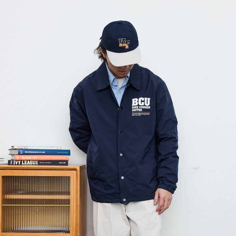 KUFFYLINK翻领春秋夹克原创