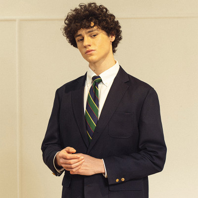 KUFFYLINK单排扣西装外套